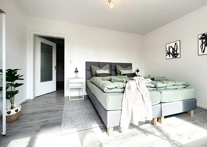 公寓 Moderne Im Zentrum - Hermannliving *