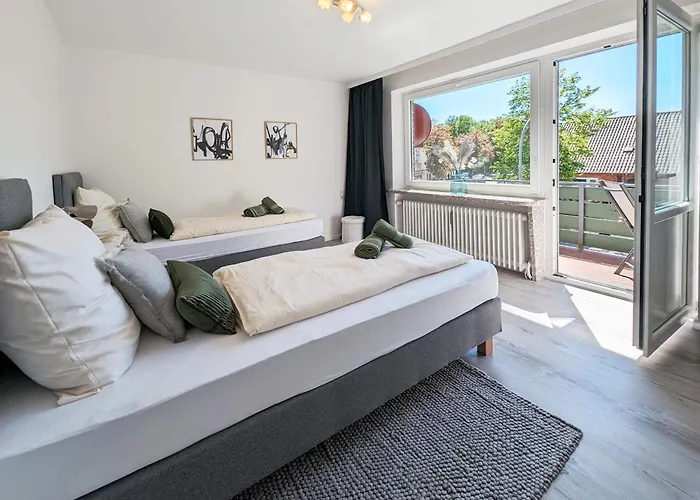 公寓 Moderne Im Zentrum - Hermannliving *